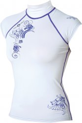 Maui Magic Luna Rash Vest EXTRA S/S  Purple XL